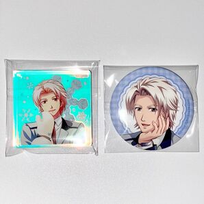 ときめきメモリアル ときメモGS アクリルキューブ 缶バッジ 佐伯瑛 カフェ