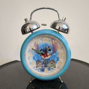 リロ&スティッチ Disney Lilo & Stitch 目覚まし時計 目覚まし時計 置時計 ディズニー Disney