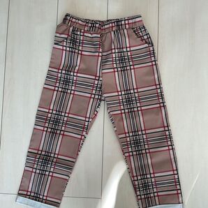 チェック柄パンツ チェックパンツ サイズ110 キッズ 子供