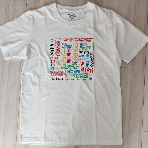 コカ・コーラ Coca-Cola Tシャツ 白 L ホワイト