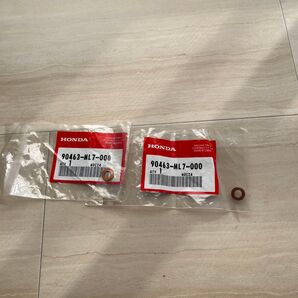 ホンダSC30LLC排出ドレン銅パッキン