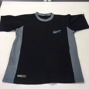 送料無料★Pract★半袖Tシャツ★トップス★Mサイズ★ブラック★黒★スポーツウェア #20210sj4