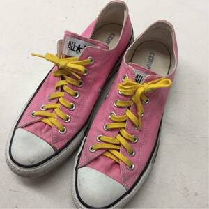 送料無料★CONVERSE ALLSTAR★コンバース★スニーカー★ピンク 黄色★9★27.5㎝★メンズシューズ #20213s261