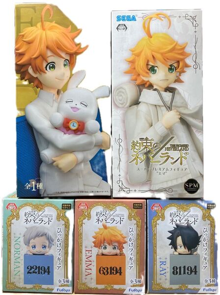 約束のネバーランド フィギア 5種セット