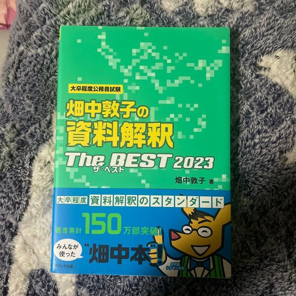 畑中敦子の資料解釈ザ・ベスト 大卒程度公務員試験 2023 畑中敦子/著