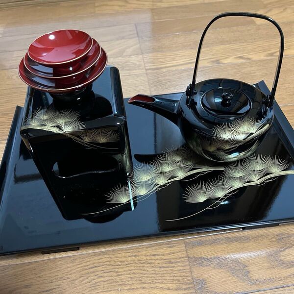 屠蘇器 お屠蘇セット 会津塗り