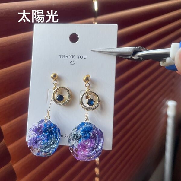 ハンドメイドピアス