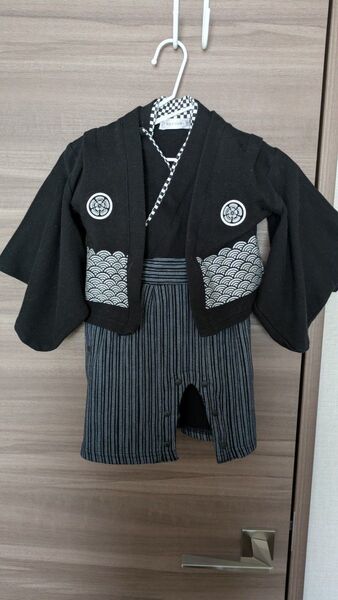 ベビー 袴ロンパース 70サイズ