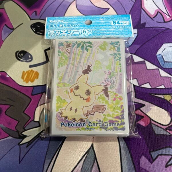 ポケモンカードゲーム デッキシールド スリーブ クレヨンミミッキュ 新品未開封