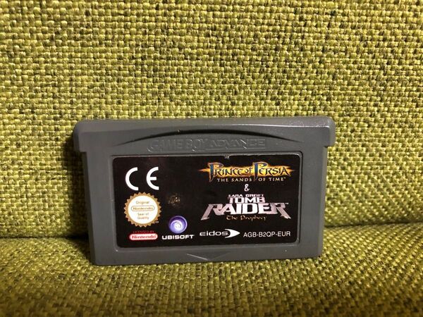 プリンスオブペルシャ トゥームレイダー 2in1 GBA GBA