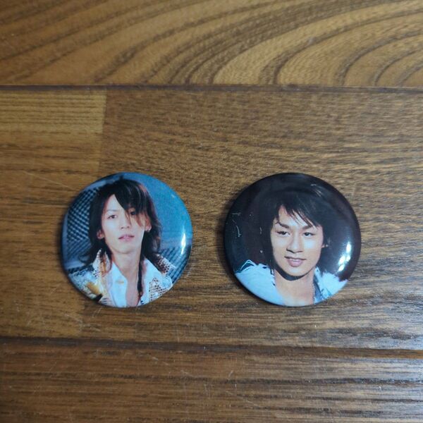 KAT-TUN 缶バッジ2個 セット