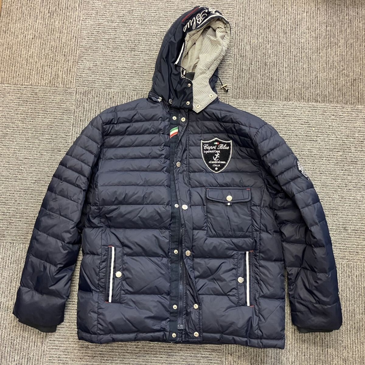Yahoo!オークション -「capri blue」(ジャケット、上着) (メンズ Yahoo!オークション -「capri blue」(ジャケット、上着) (メンズ
