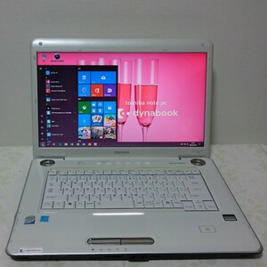 中古 ノートパソコン PC 東芝 TOSHIBA TX/66 16型 動作品