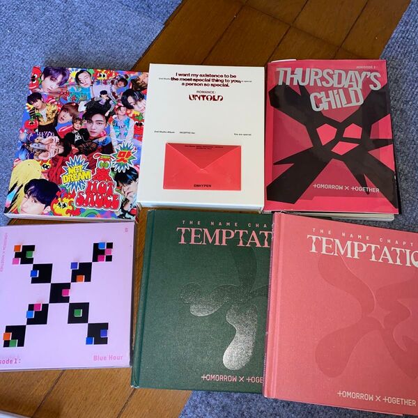 TXT ENHYPEN NCT CD アルバムセット k-pop 韓国アイドル