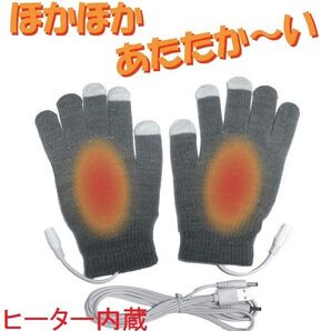 とっても温か~い ヒーター付き手袋 この冬におすすめ! 電熱 グローブ オシャレ 可愛い