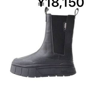 新品 PUMA メイズスタック チェルシー ウィメンズ レディース ブーツ サイドゴア ブラック 黒 プーマ