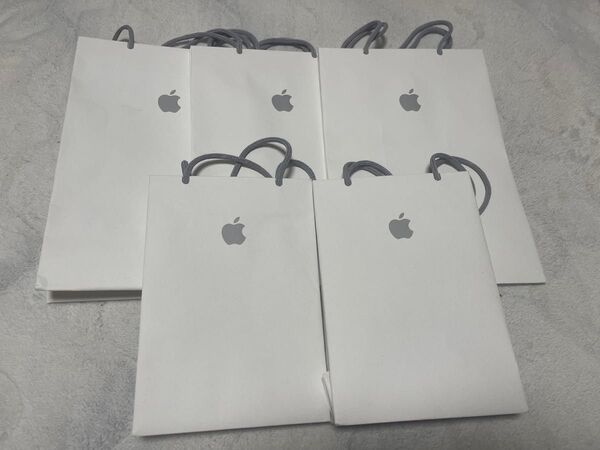 アップルストア ショッピング紙袋 5枚セット
