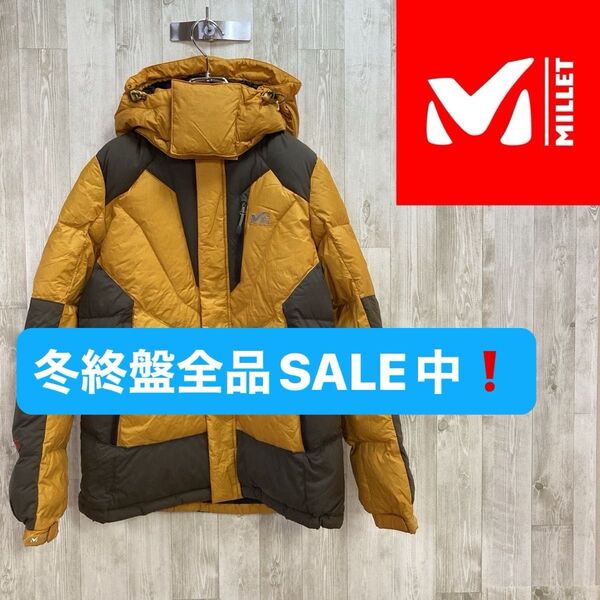 【海外限定】ミレー マウンテンダウン イエロー レディース90/M 150~160㎝