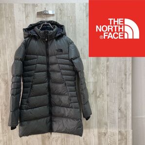 【海外限定】ノースフェイス ロングダウン 薄緑 レディース85/S