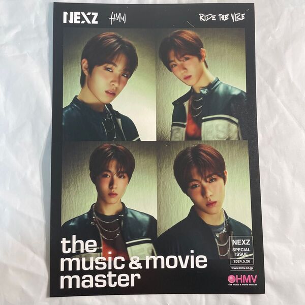NEXZ HMV Ride the Vibe ヒュイ フライヤー