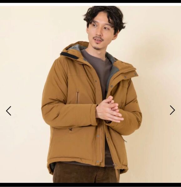 新品未着用 タグあり coen 撥水アルパイン中綿パーカー Lサイズ