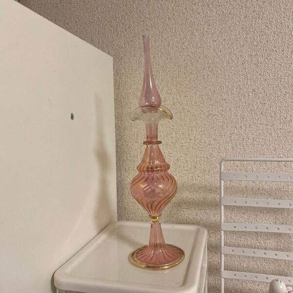 香水瓶 エジプシャングラス ガラス細工 パフュームボトル