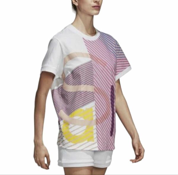 アディダス ステラ マッカートニー マルチカラー Tシャツ