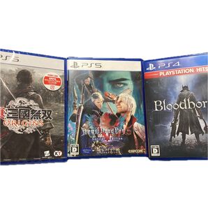 PS5真三国無双 オリジン新品未開封品 ソフト3本と非売品グッズ多数付き