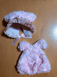 Для кукол#Симпатичная шляпа Мофумофу и розовый набор платья! Только шляпа одежды