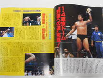 週刊プロレス　新日本プロレス1991年11月5日武道館大会増刊号　長州力VS橋本真也、藤波辰爾VS蝶野正洋、武藤敬司＆馳浩VSノートン＆リック_画像7