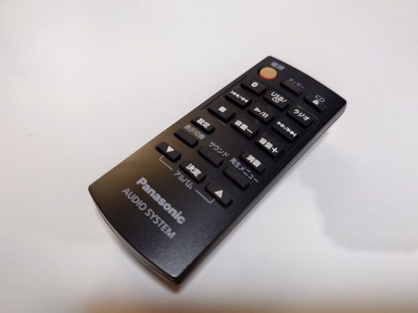 パナソニック PANASONIC CDミニコンポSC-PM250適合リモコン N2QAYB001049 動作確認済みです!