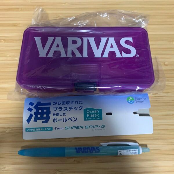 バリバス 非売品ケース&ボールペン フィッシングショー大阪