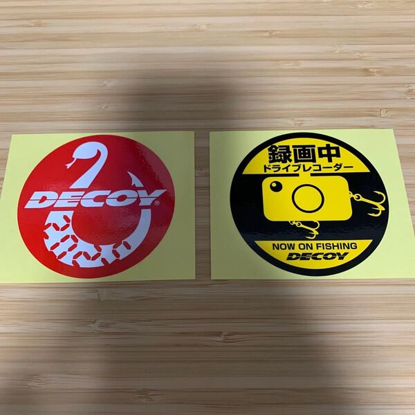 DECOY 非売品ステッカー フィッシングショー大阪 釣りフェスティバル