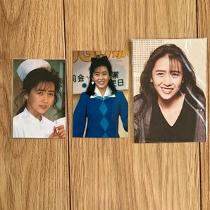 工藤静香 写真 3枚セット