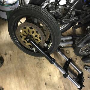 Z系 43パイフロント周り フロントフォーク ZXR750H ZX750H 43Φ Z用 Z1000MKⅡ Z1R Z2 Z750RS Z750FOUR Z900