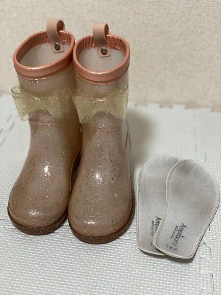 ampersand レインブーツ キッズ用