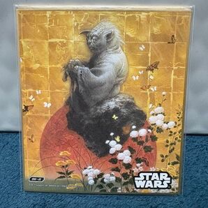 スター・ウォーズ 色紙ART ミニ色紙 バンダイ 食玩 STAR WARS 和風アート キャラクターアート SW-J2
