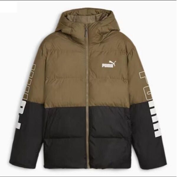 【PUMA】プーマPUMA POWERフーデッドジャケット(678339)XL(チョコレートC)アウター防寒防風ブルゾンコート