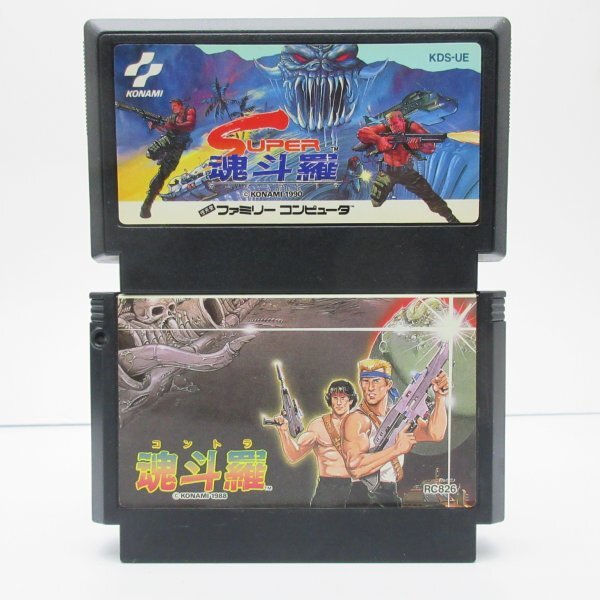 本物の Yahoo!オークション -「魂斗羅」(ファミコン) (テレビゲーム)の アクション