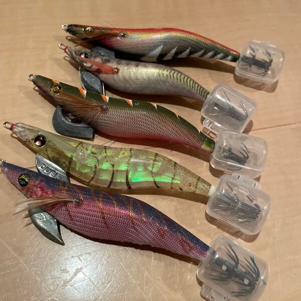 中古エギ 5本