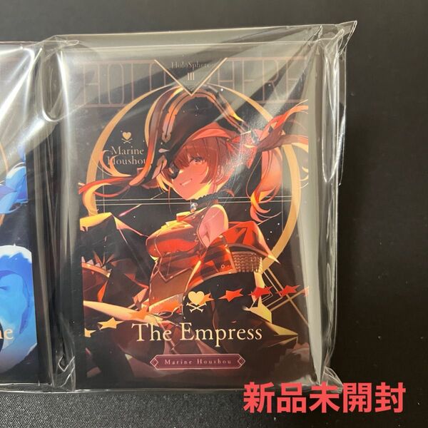 【新品未開封】 タロット風 ホロライブ 宝鐘マリン スリーブ 混沌の女神様