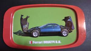 昭和レトロ/ フェラーリ・365GT4BB /未使用 トレー/お盆 /スーパーカーの商品画像