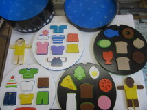 ▲▽Stage4 Emotional Toys Benesse WORLD-WIDE KIDS Food & Clothing△ベネッセ知恵玩具▼_画像1