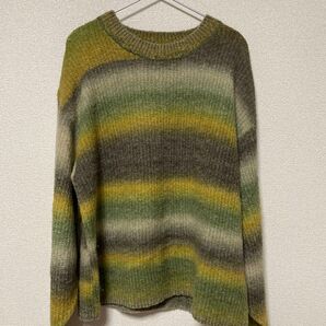 ボーダー ニット