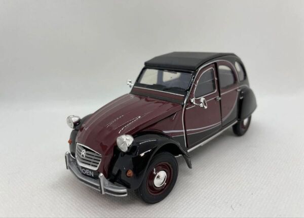 1/24 シトロエン チャールストン Citroen 2CV6 Charleston dark red black 1982