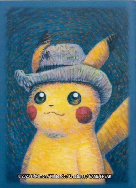 【新品未使用】公式海外限定 ポケカ ゴッホピカチュウ スリーブ ポケモンカード シールド 65枚入