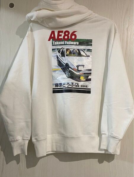 頭文字D イニシャルD ジップパーカー AE86