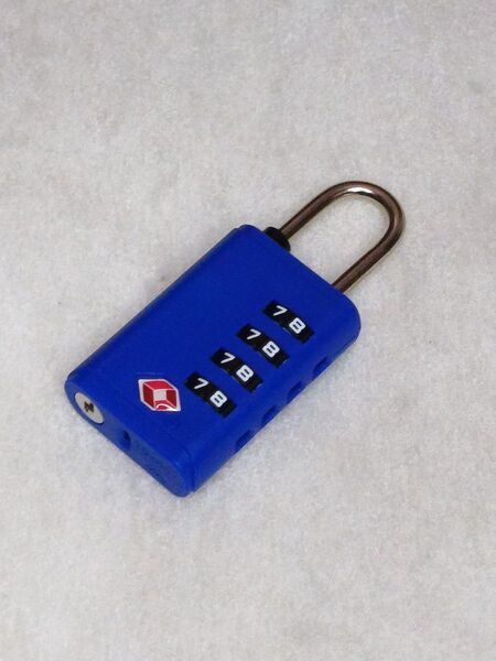 TSA ロック 4桁 ダイヤル式 南京錠 盗難防止 旅行 鍵 TSA スーツケース キャリーケース バッグ ダイアル式ロック
