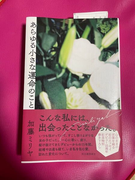 あらゆる小さな運命のこと