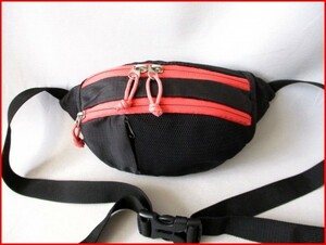 SOUTH FIELD/ South Field * waist bag BK trekking * walking * running W26cm